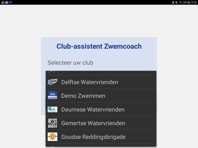 Zwemcoach App Club Keuze Zwemcoach App Club Keuze